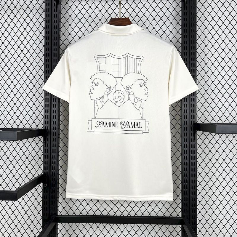 Barcelona X Lamine Yamal White Kit