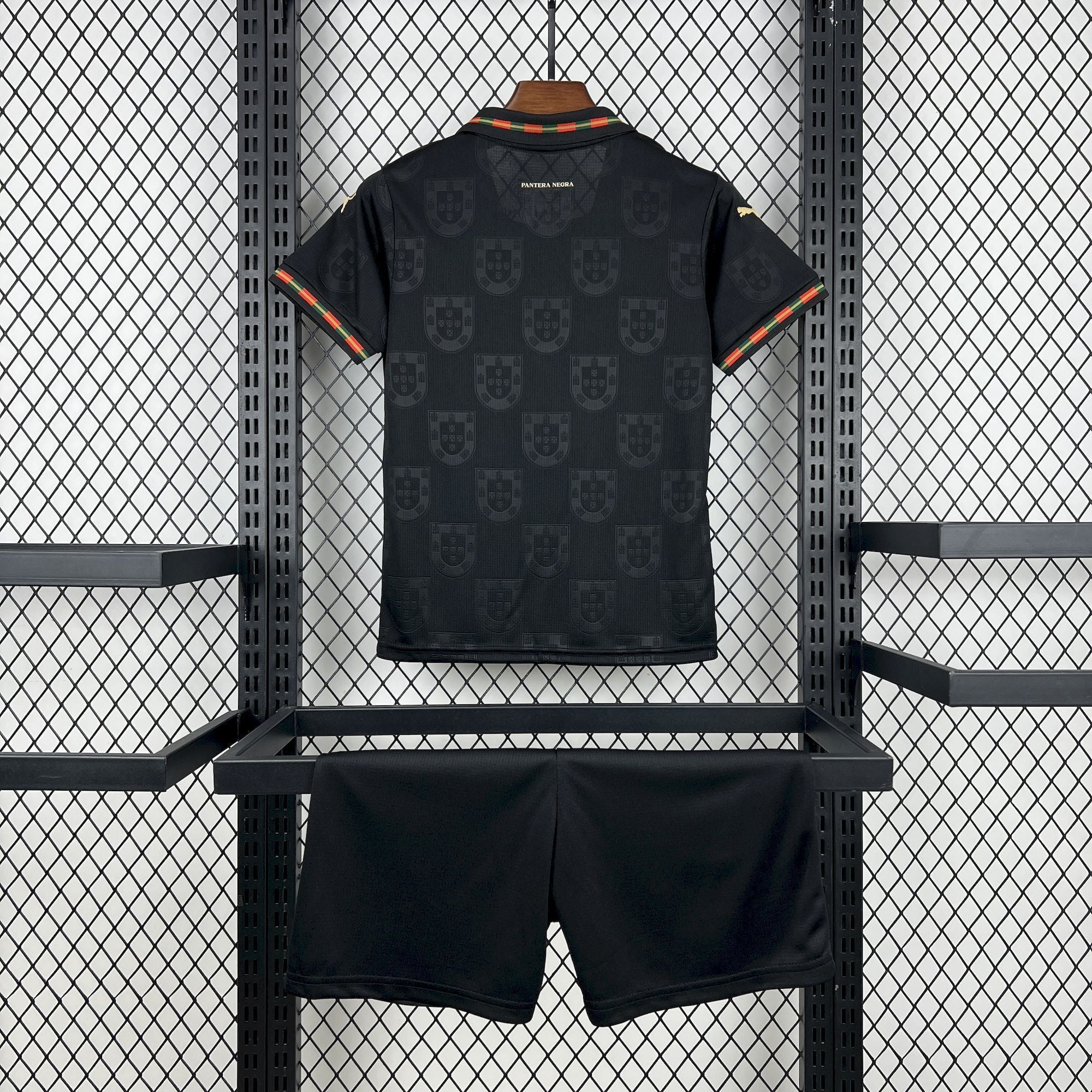 Portugal 2026 Black Kids size