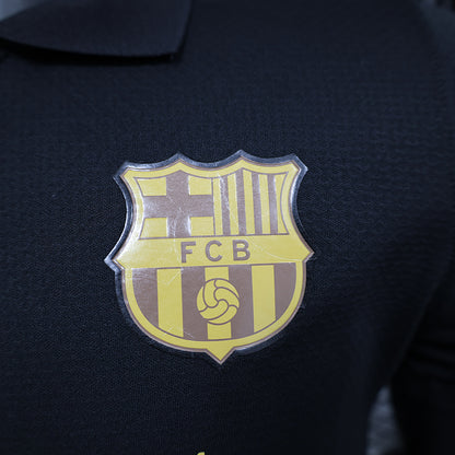 Barcelona X Lamine Yamal Black Kit Player Version