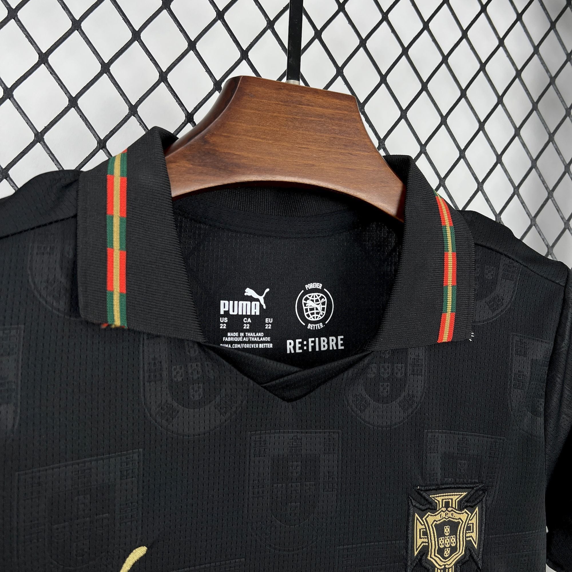 Portugal 2026 Black Kids size