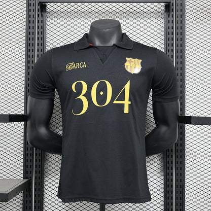 Barcelona X Lamine Yamal Black Kit Player Version
